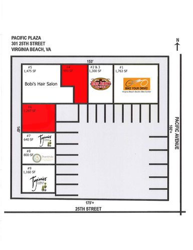 Pacific Plaza: 301 25th St, Virginia Beach, VA 23451